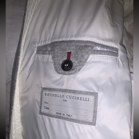 Brunello Cucinelli Cashmere Puffer Jacket - Picture 4 of 10